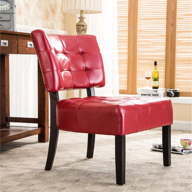 Fauteuil d'appoint Billmont Red, Rouge