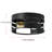 2-lamp matte black adjustable iron ceiling light