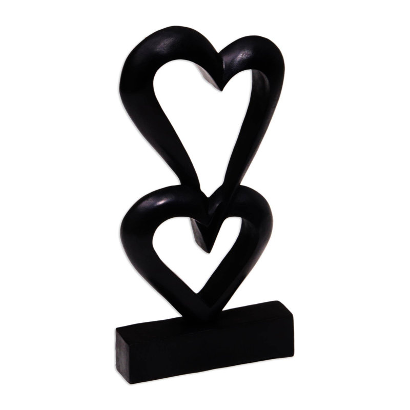 Sculpture romantique en bois Cytheria