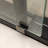 48" W X 76" H Sliding Shower Enclosure In Matte Black. Tempered Glass. Handle. Fits Different Bathroom Decor. Adjustable For Uneven Surfaces. Parts Included