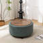 Bryonie Round Cocktail Ottoman with Storage-2098988782