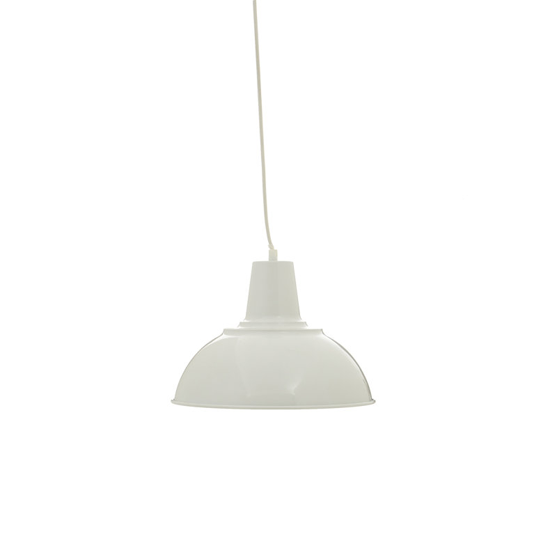 Javen 1 - Light Dome Pendant, White