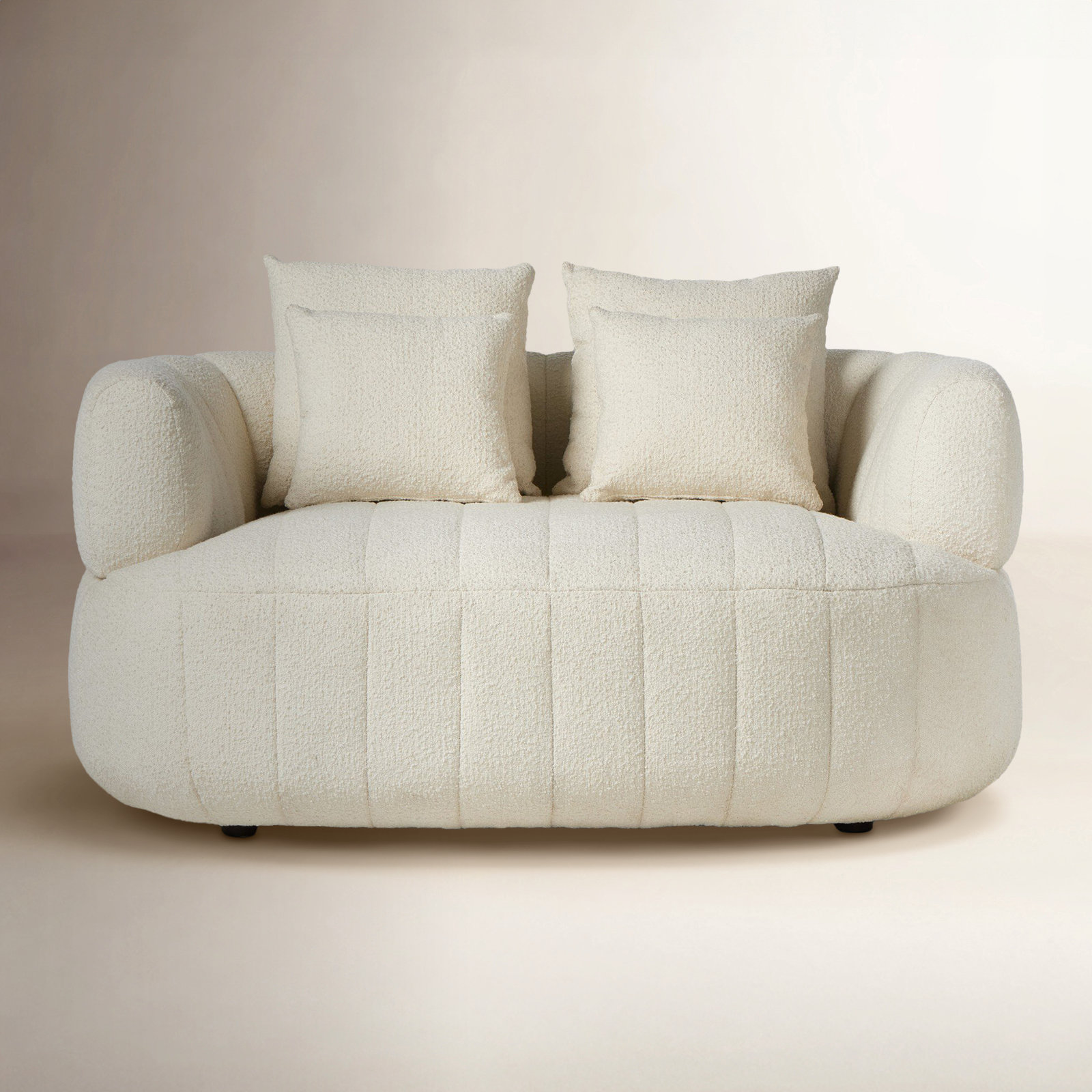 Halston 62'' Boucle Upholstered Lounger