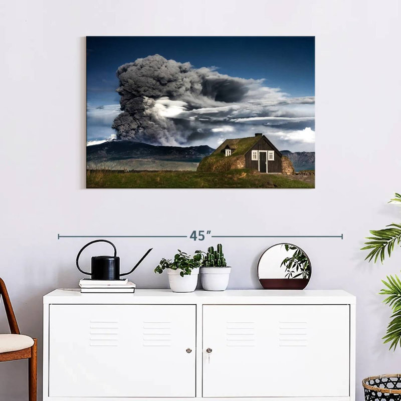 Alvord éruption du volcan Eyjafjallajokull, H 24 po x l 36 po