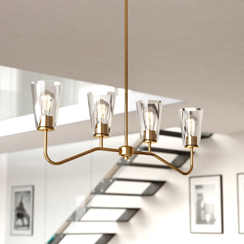 Thando 4 - Light Kitchen Island Pendant, Gold