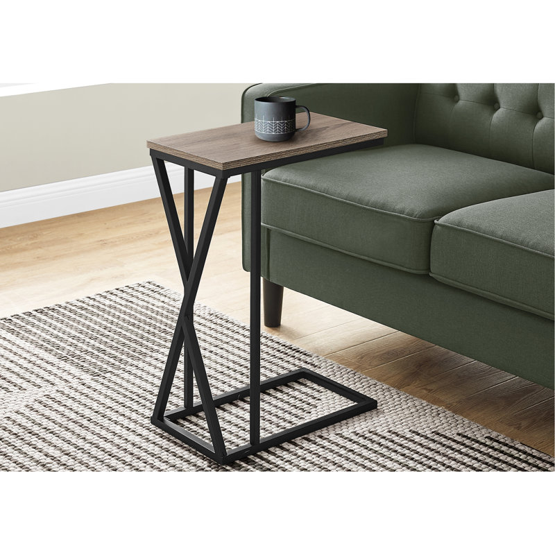 Table d'appoint Modern Living, taupe et métal
