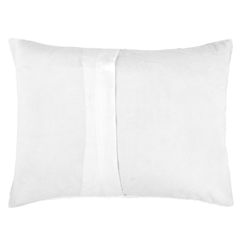 Claire Natural Standard Sham, Standard, White