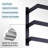 SUS 304 Stainless Steel 3-Tier Wall Mount Towel Rack With Concealed Mounting Hardware-117227998