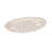 Stoneware Scalloped Platters With Embossed Pears