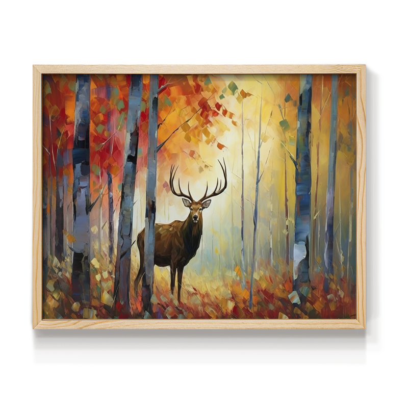 Faune, série V, reproduction encadrée, Naturel, H 11 po x l 14 po