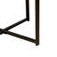 Table basse octogonale en bois avec patchwork de style rustique 30 pouces-815721017