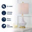 Lampe de table DEL Chesnut-132816142