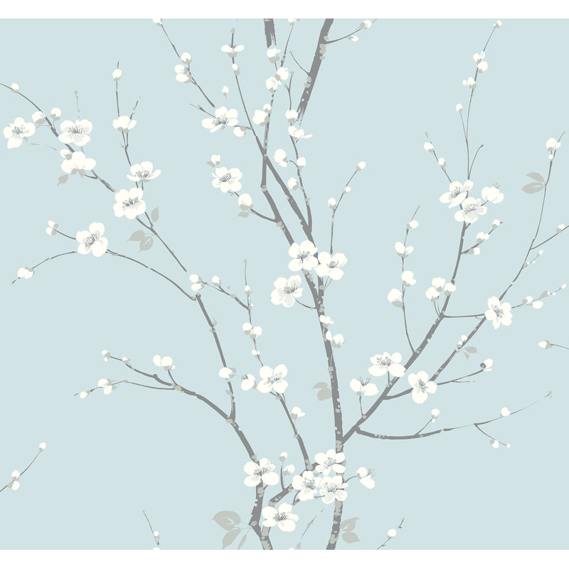 Rouleau de papier peint Belvidere Kimberlee, Bleu ciel
