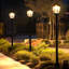 Lampadaire transparent Delna (double)