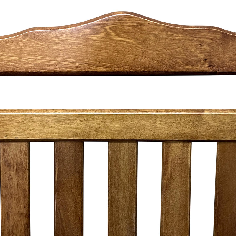 Chaise berçante balcon porche adulte, Marron foncé