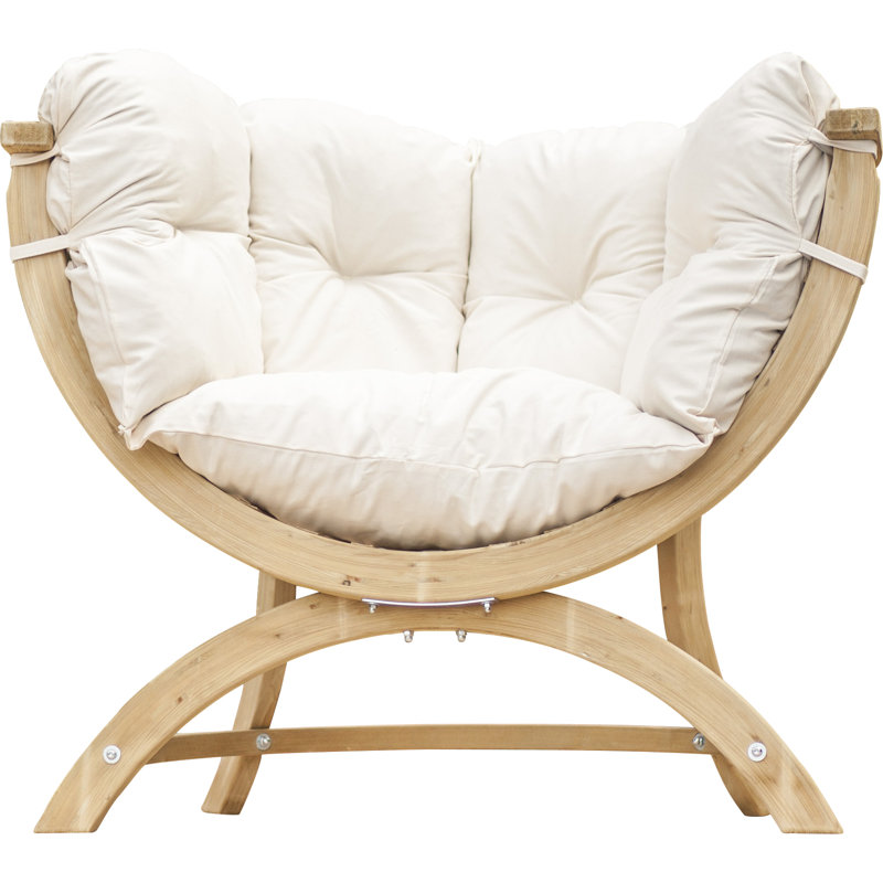 Pettengill Upholstered Armchair, White