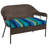 Outdoor Wicker Cushion Set for Bench and 2 Seats-986222382