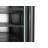 45 in. Two-Door Commercial Display Merchandiser Refrigerator in Sleek Black, 35 cu. ft. ETL Listed