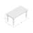 63" Rectangular Dining Table-1858620857