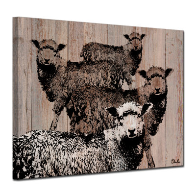 " Flock Of Sheep " by Olivia Rose