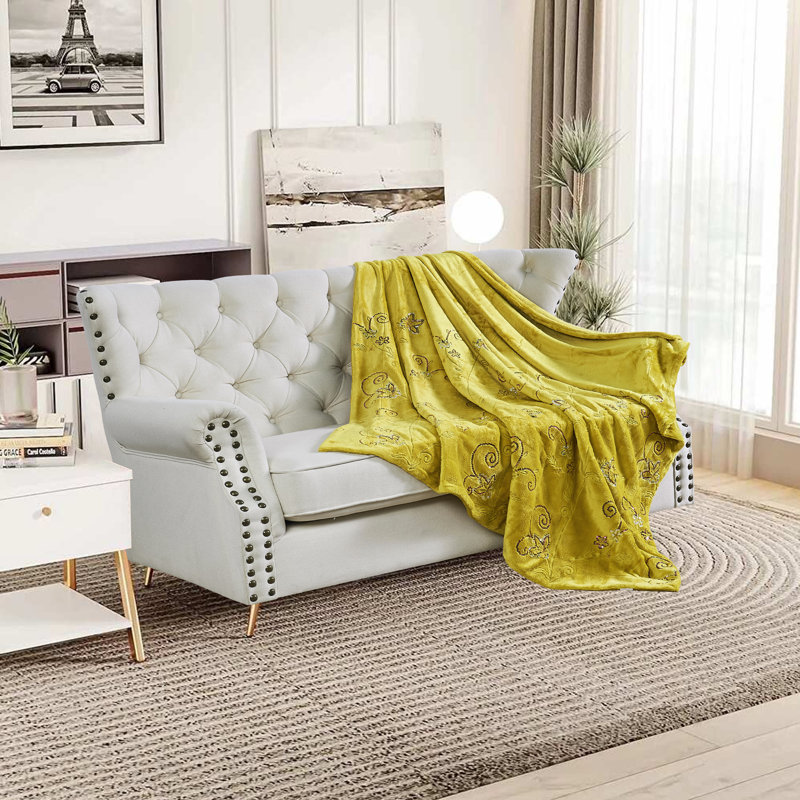 Throw Blanket, Lemon Curry