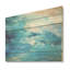 Horizon bleu azur sur bois de pin naturel-2047344880
