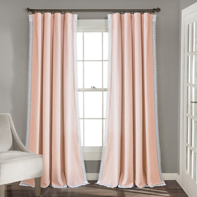 Semi Sheer Curtain Pair