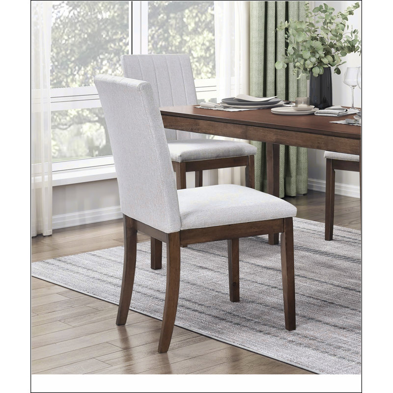 Chaise d'appoint rembourrée, chaise de salle à manger avec siège confortable et design élégant