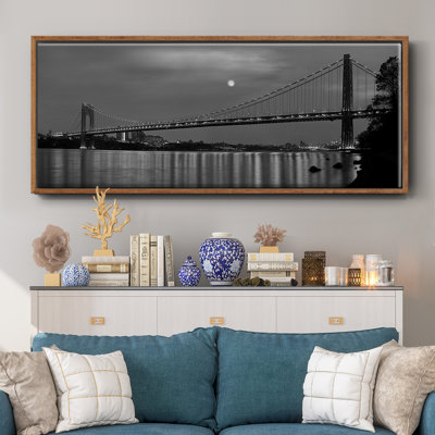 George Washington Bridge- Framed Canvas