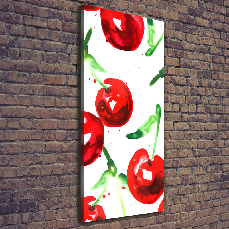 Cherries - Wrapped Canvas Print