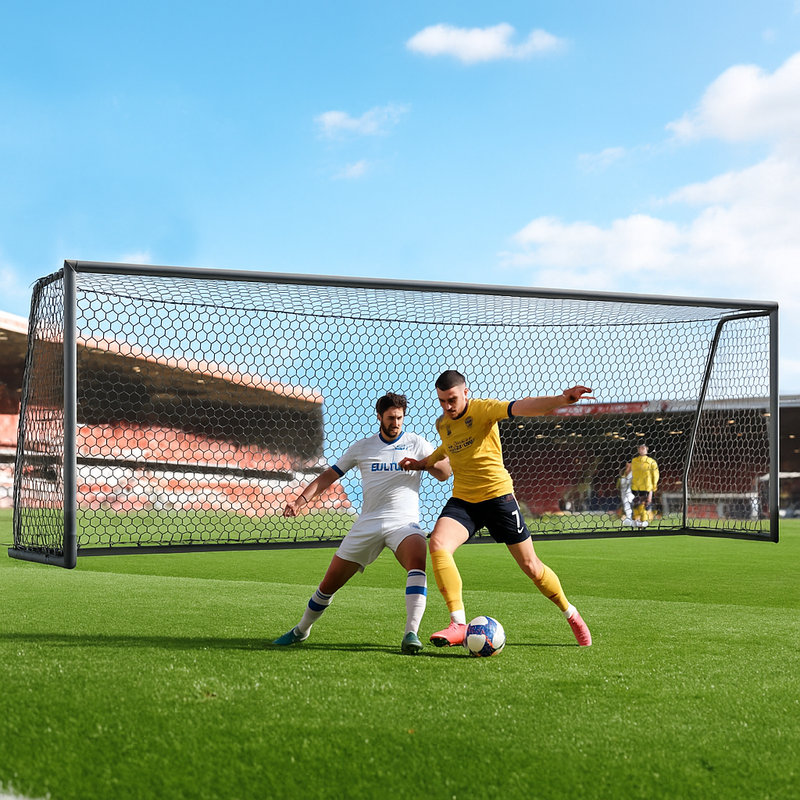 Buts de soccer, but de soccer robuste en aluminium de 66 mm, but de soccer d'entraînement professionnel pour les clubs