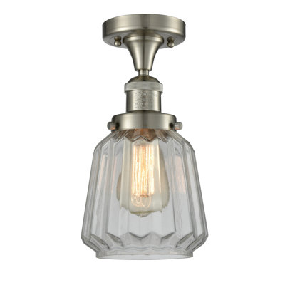 Arbogast Glass Semi Flush Mount
