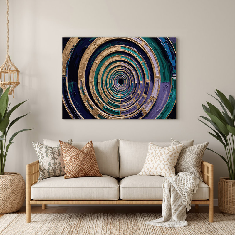 Art mural en métal Sci Fi, H 288 po x l 432 po x P 0,05 po