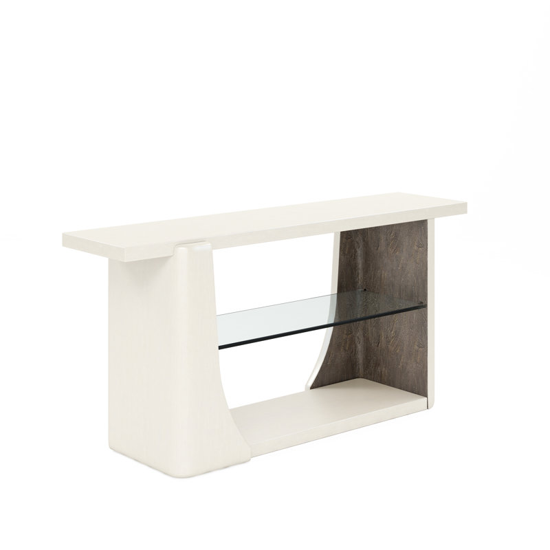 Console en bois massif 60 "