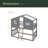 Twin Over Twin House Bunk Bed With Ladder-160439384