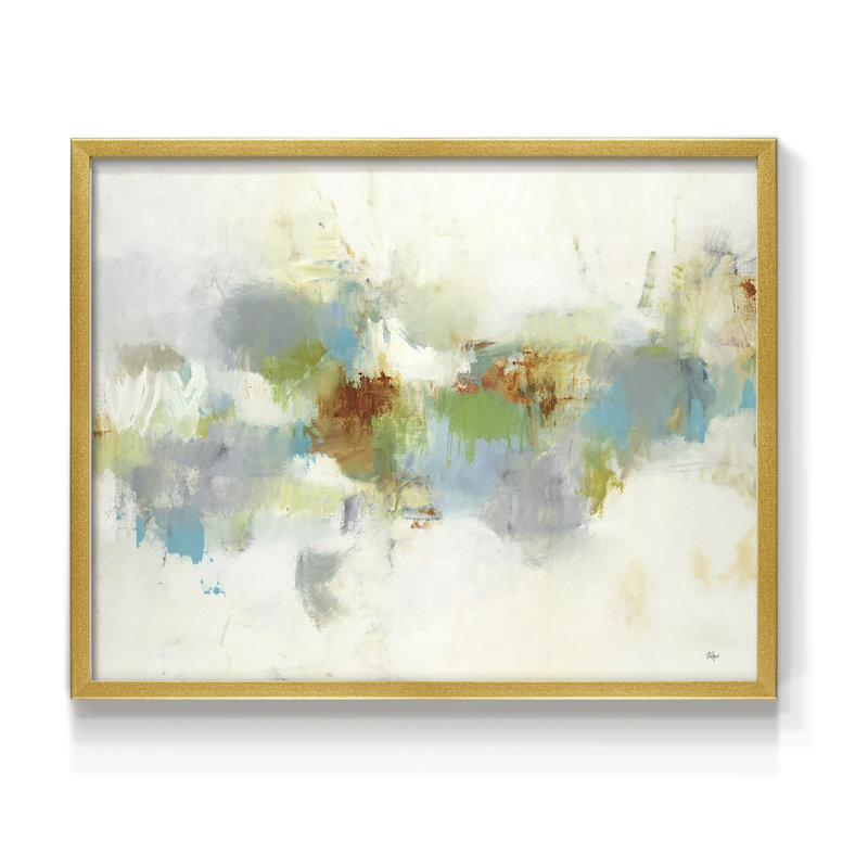 Fortune Found -Framed Print - Restickable, 8" H x 10" W, Gold