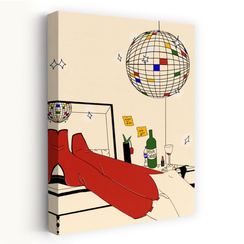 Art contemporain, tulipe contemporaine, art mural, H 36 po x l 24 po