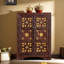 Unique Ash Solid Wood Rectangular Accent Cabinet