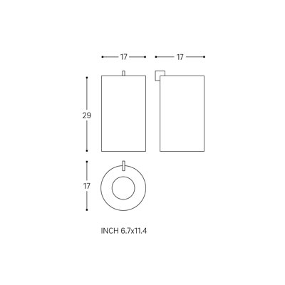 Open Waste Bin - 1.32L
