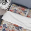 Ensemble de housse de couette beige à motif de coquelicots à motif floral I-139678512