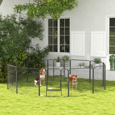 Panel Steel Pet Barrier With Door