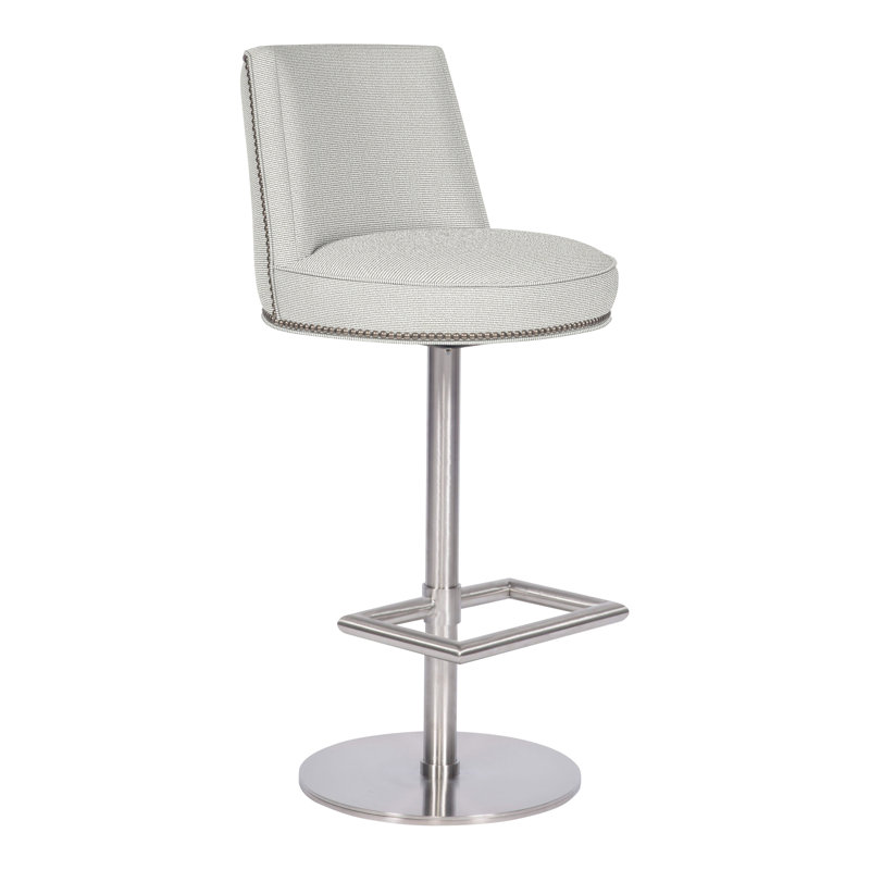 Michael Weiss 44"Donegal Barstool, Callaloo Cotton, Yes