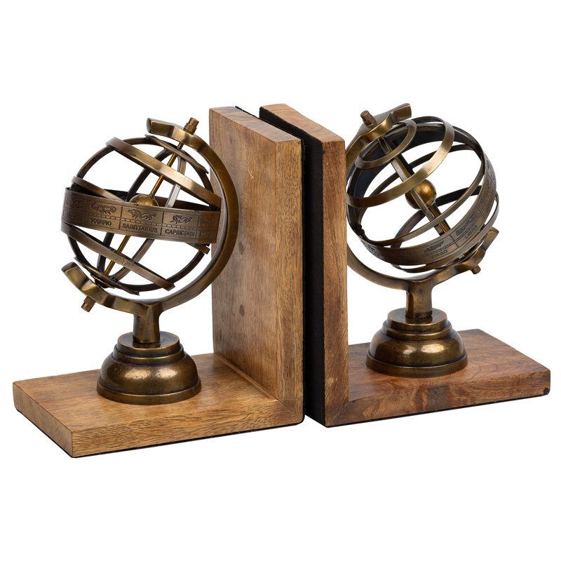Wood Bookends