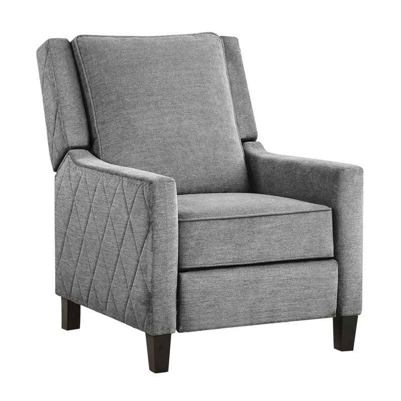 Fauteuil inclinable à pression, gris, Grey