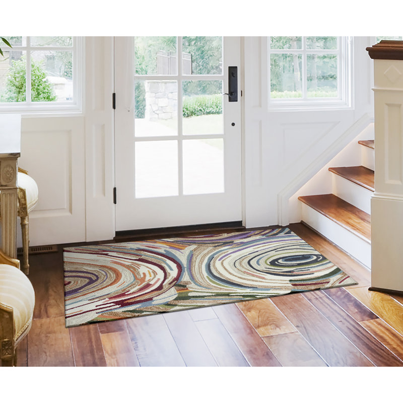 Tapis intérieur / extérieur Olutosin Memphis, Rectangle 1 pi 8 po x 2 pi 6 po