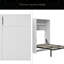 Lit escamotable avec casiers et armoires escamotables, blanc-532273403