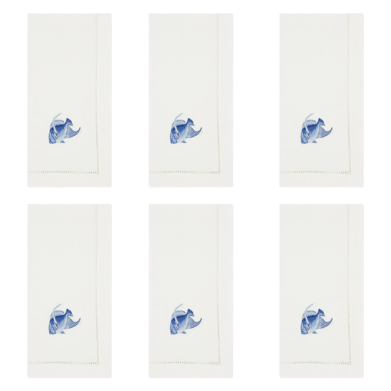 The Broderie 100% Cotton Animals/Nature Square Napkin