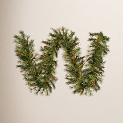 Galarza Pre-Lit Mixed Pine Christmas Garland