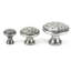 Hammered 40mm Diameter Mushroom Knob-50312075