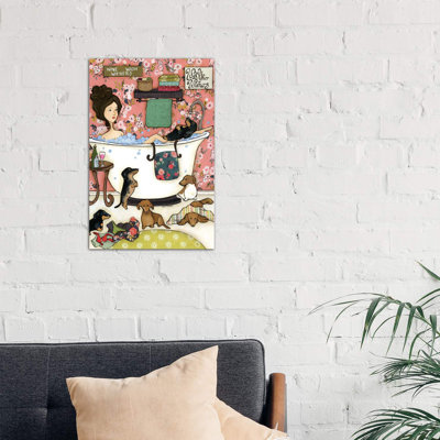 Wiener Wash by Jamie Morath - Wrapped Canvas Print